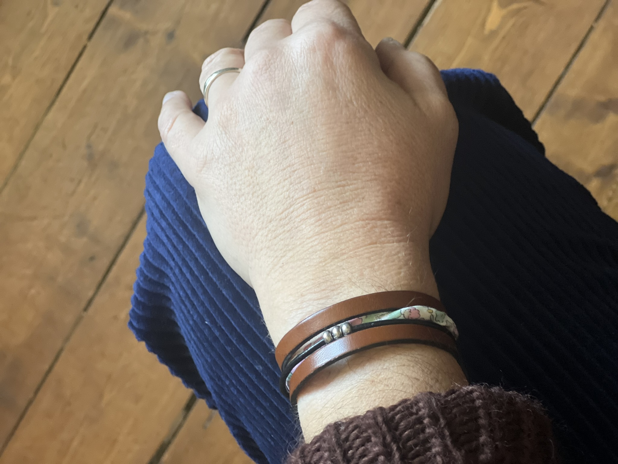 Cuir & liberty Cognac – Image 3